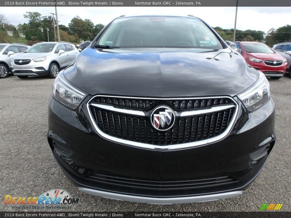 2019 Buick Encore Preferred AWD Ebony Twilight Metallic / Ebony Photo #2