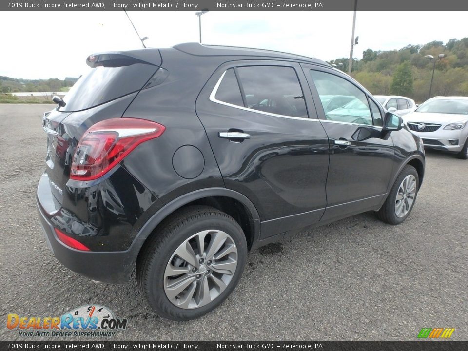 2019 Buick Encore Preferred AWD Ebony Twilight Metallic / Ebony Photo #5
