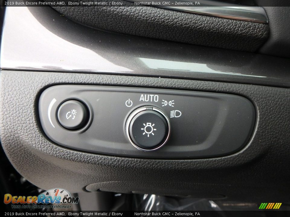 2019 Buick Encore Preferred AWD Ebony Twilight Metallic / Ebony Photo #16