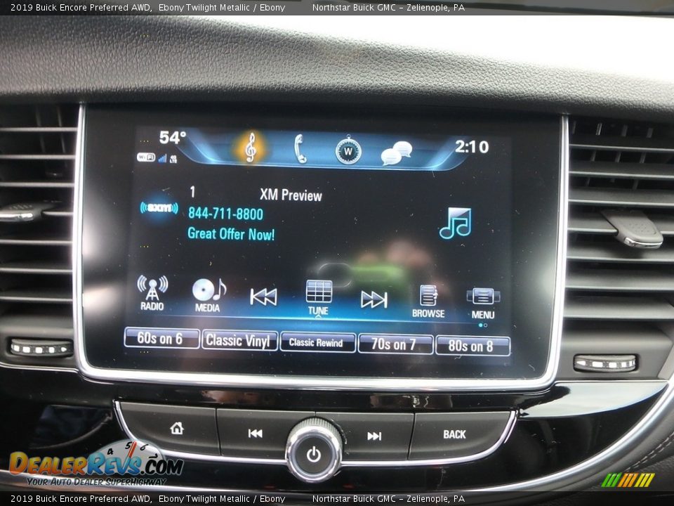 2019 Buick Encore Preferred AWD Ebony Twilight Metallic / Ebony Photo #18