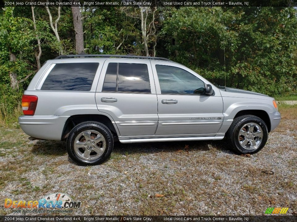 2004 Jeep Grand Cherokee Overland 4x4 Bright Silver Metallic / Dark Slate Gray Photo #4