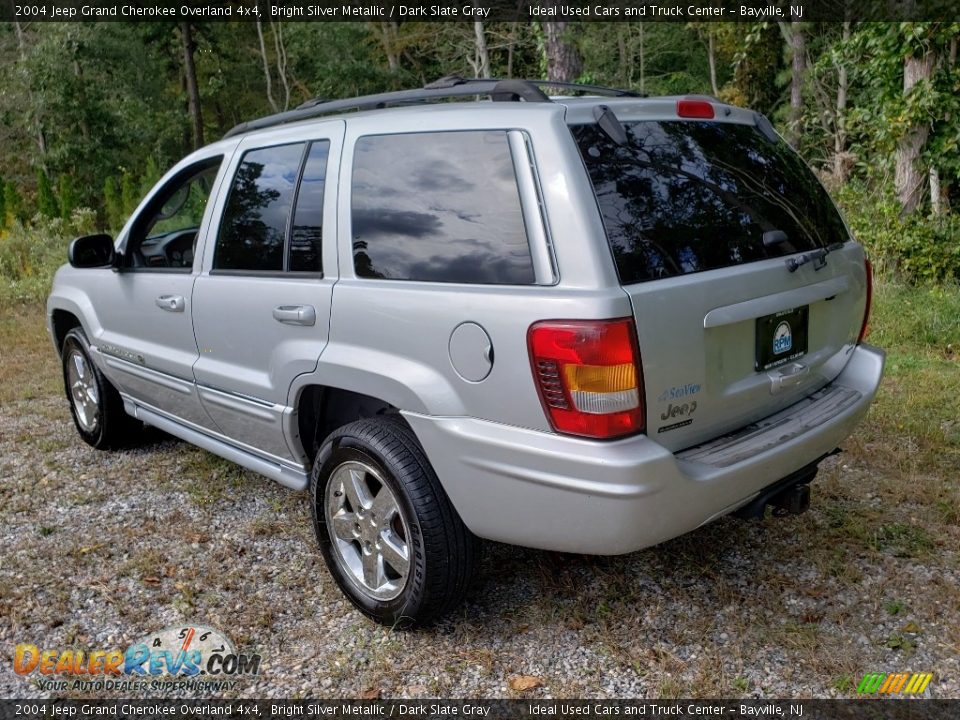 2004 Jeep Grand Cherokee Overland 4x4 Bright Silver Metallic / Dark Slate Gray Photo #6