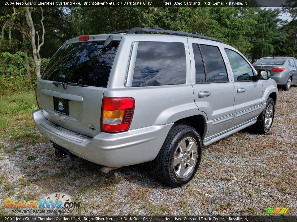 2004 Jeep Grand Cherokee Overland 4x4 Bright Silver Metallic / Dark Slate Gray Photo #7