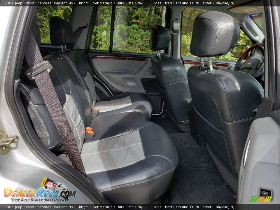 2004 Jeep Grand Cherokee Overland 4x4 Bright Silver Metallic / Dark Slate Gray Photo #12
