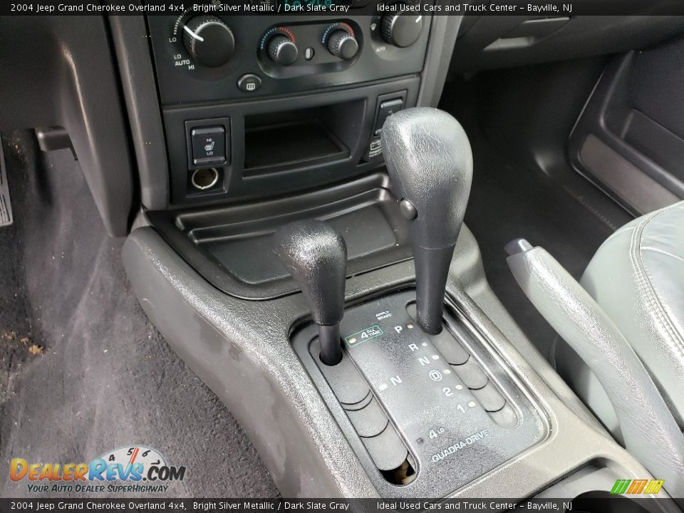 2004 Jeep Grand Cherokee Overland 4x4 Bright Silver Metallic / Dark Slate Gray Photo #19