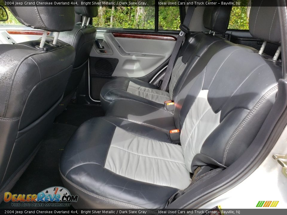 2004 Jeep Grand Cherokee Overland 4x4 Bright Silver Metallic / Dark Slate Gray Photo #22