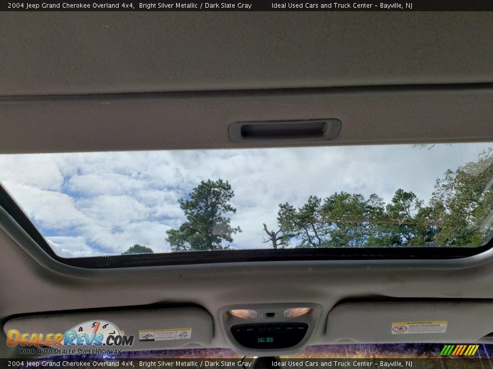 2004 Jeep Grand Cherokee Overland 4x4 Bright Silver Metallic / Dark Slate Gray Photo #23