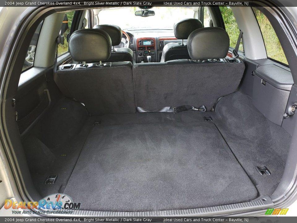 2004 Jeep Grand Cherokee Overland 4x4 Bright Silver Metallic / Dark Slate Gray Photo #26
