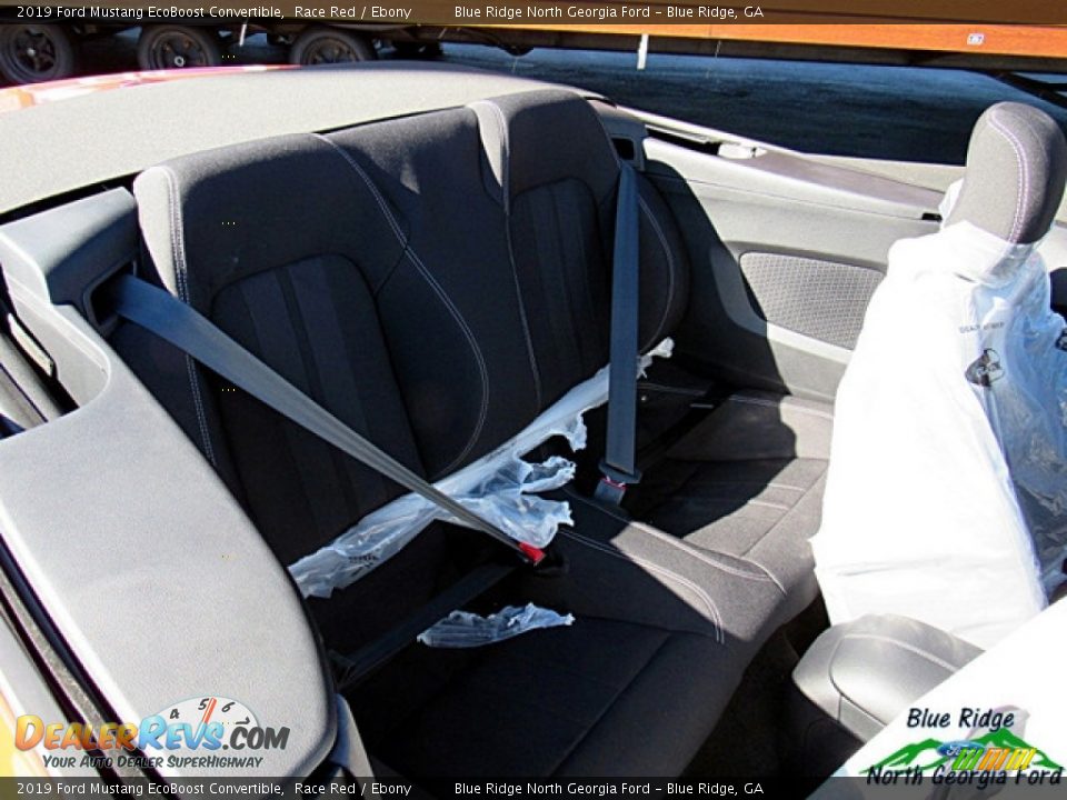 2019 Ford Mustang EcoBoost Convertible Race Red / Ebony Photo #16
