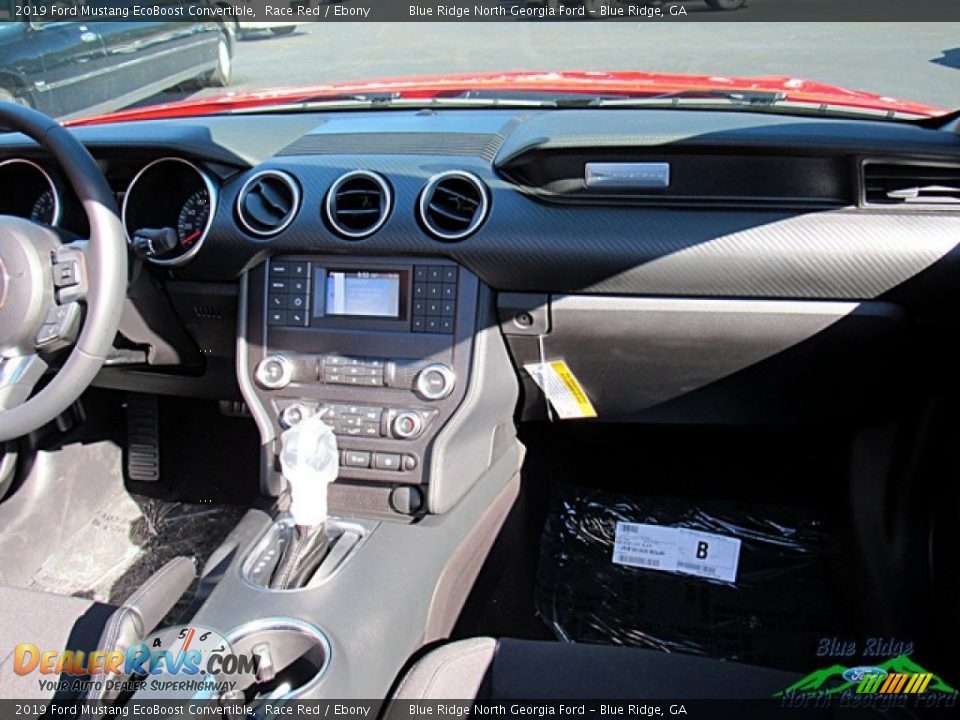 2019 Ford Mustang EcoBoost Convertible Race Red / Ebony Photo #18