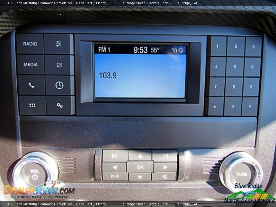 2019 Ford Mustang EcoBoost Convertible Race Red / Ebony Photo #21