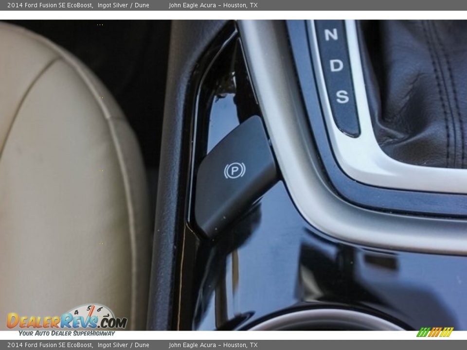 2014 Ford Fusion SE EcoBoost Ingot Silver / Dune Photo #34
