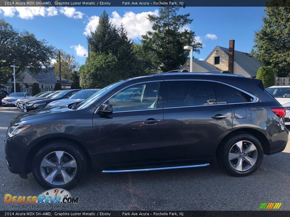 2014 Acura MDX SH-AWD Graphite Luster Metallic / Ebony Photo #4