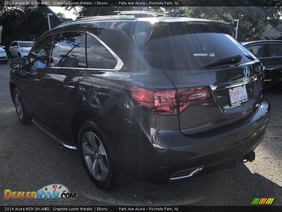 2014 Acura MDX SH-AWD Graphite Luster Metallic / Ebony Photo #5