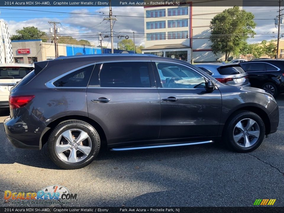 2014 Acura MDX SH-AWD Graphite Luster Metallic / Ebony Photo #8