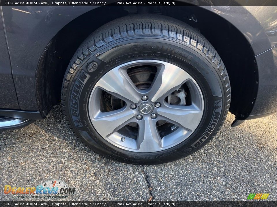 2014 Acura MDX SH-AWD Graphite Luster Metallic / Ebony Photo #9