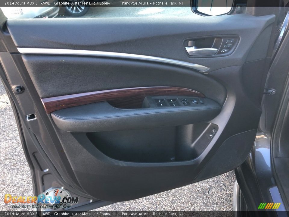 2014 Acura MDX SH-AWD Graphite Luster Metallic / Ebony Photo #10