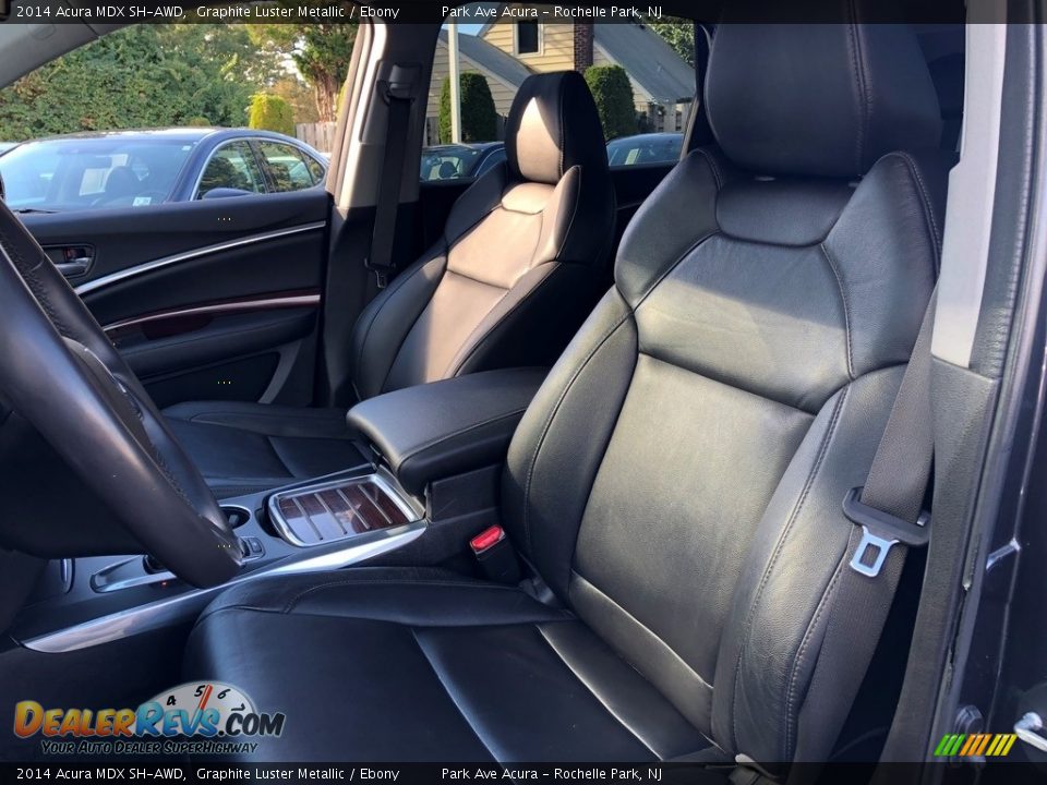2014 Acura MDX SH-AWD Graphite Luster Metallic / Ebony Photo #11