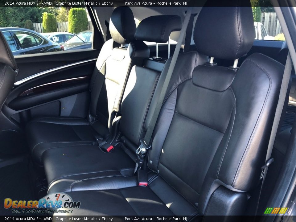 2014 Acura MDX SH-AWD Graphite Luster Metallic / Ebony Photo #18