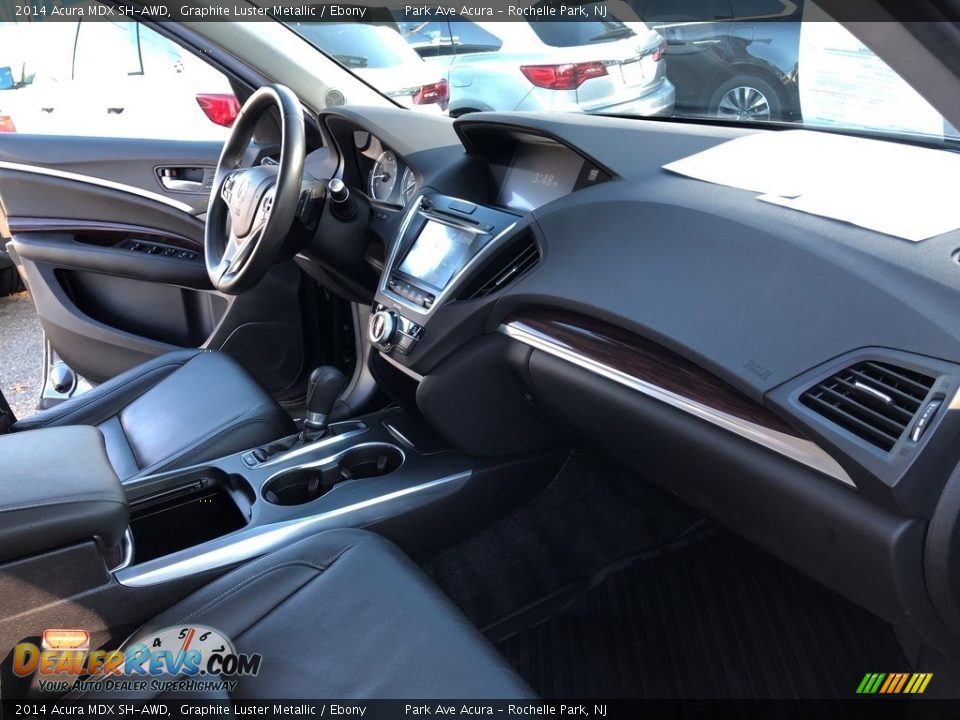 2014 Acura MDX SH-AWD Graphite Luster Metallic / Ebony Photo #24