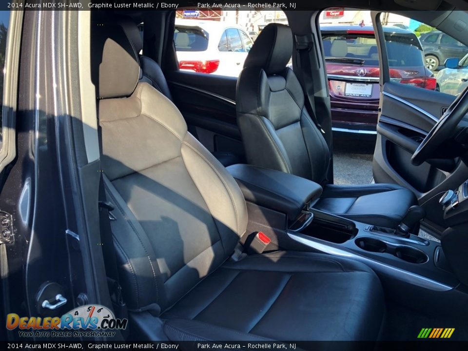 2014 Acura MDX SH-AWD Graphite Luster Metallic / Ebony Photo #25