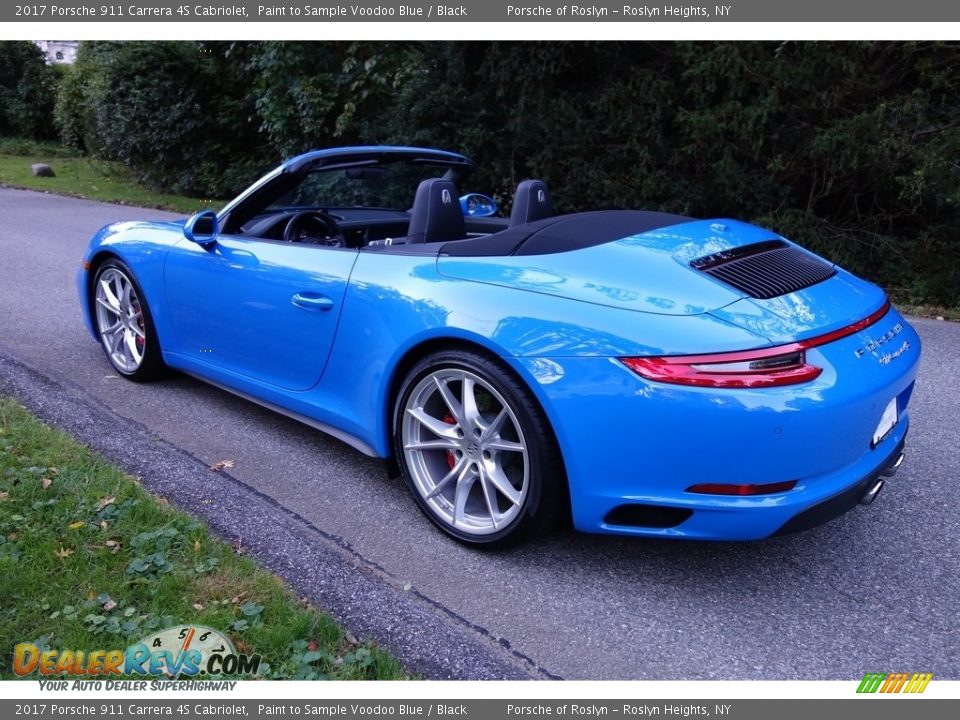 Paint to Sample Voodoo Blue 2017 Porsche 911 Carrera 4S Cabriolet Photo #3