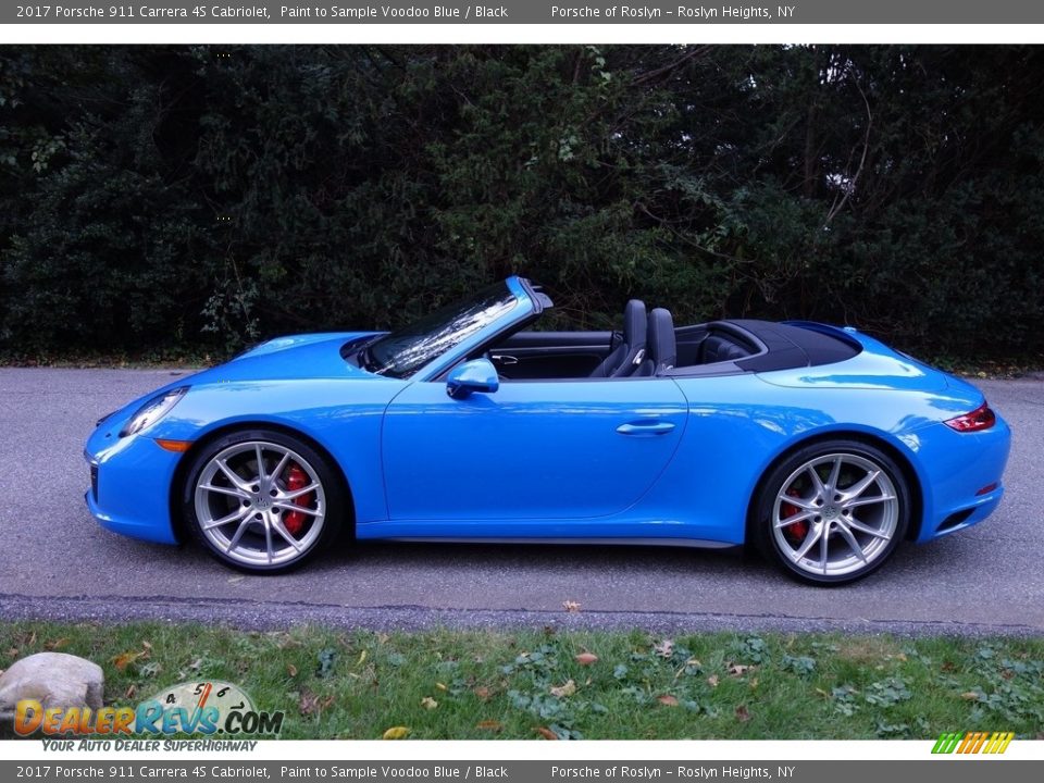 Paint to Sample Voodoo Blue 2017 Porsche 911 Carrera 4S Cabriolet Photo #4