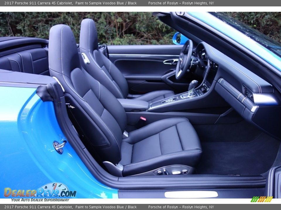 Front Seat of 2017 Porsche 911 Carrera 4S Cabriolet Photo #13