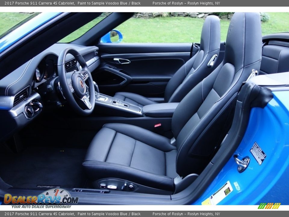 Front Seat of 2017 Porsche 911 Carrera 4S Cabriolet Photo #16