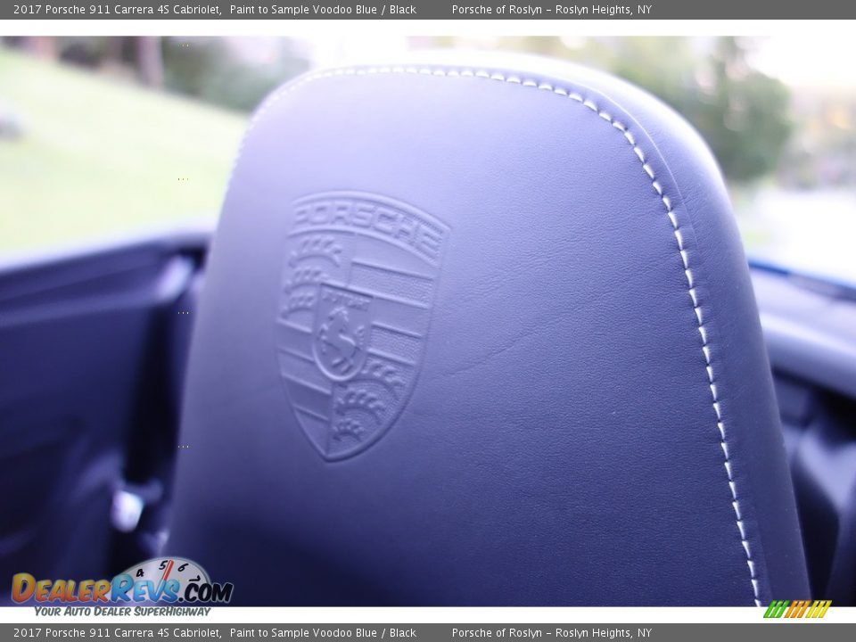 2017 Porsche 911 Carrera 4S Cabriolet Paint to Sample Voodoo Blue / Black Photo #19