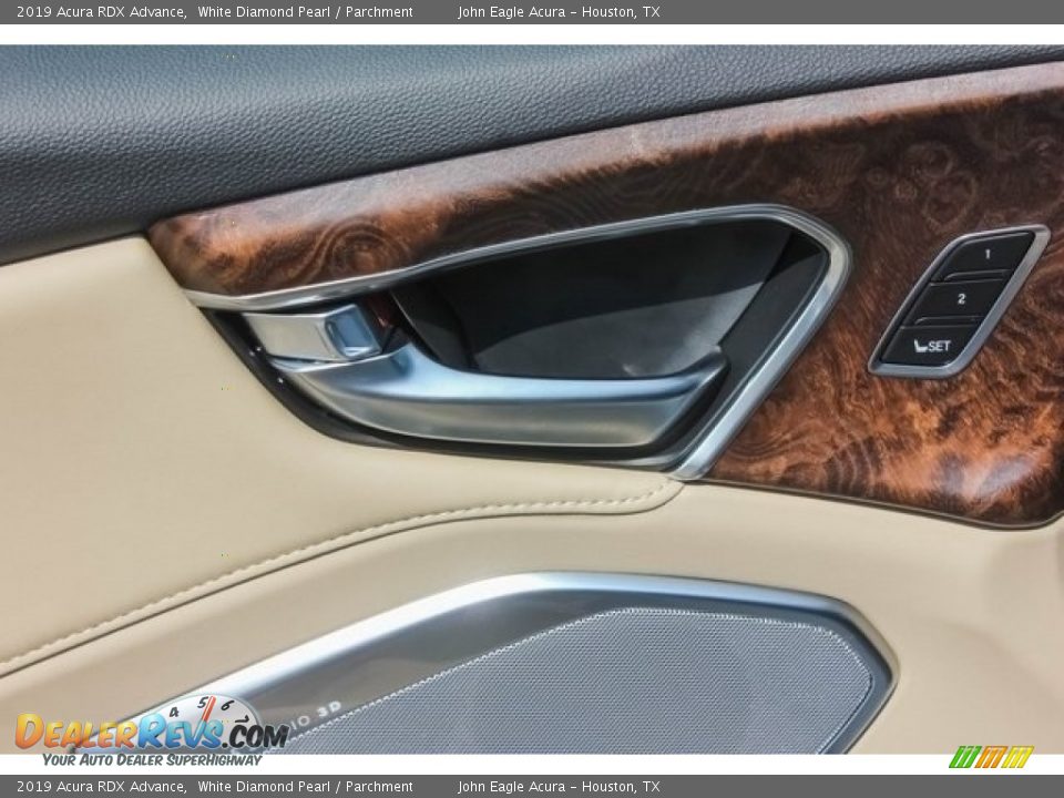 2019 Acura RDX Advance White Diamond Pearl / Parchment Photo #13