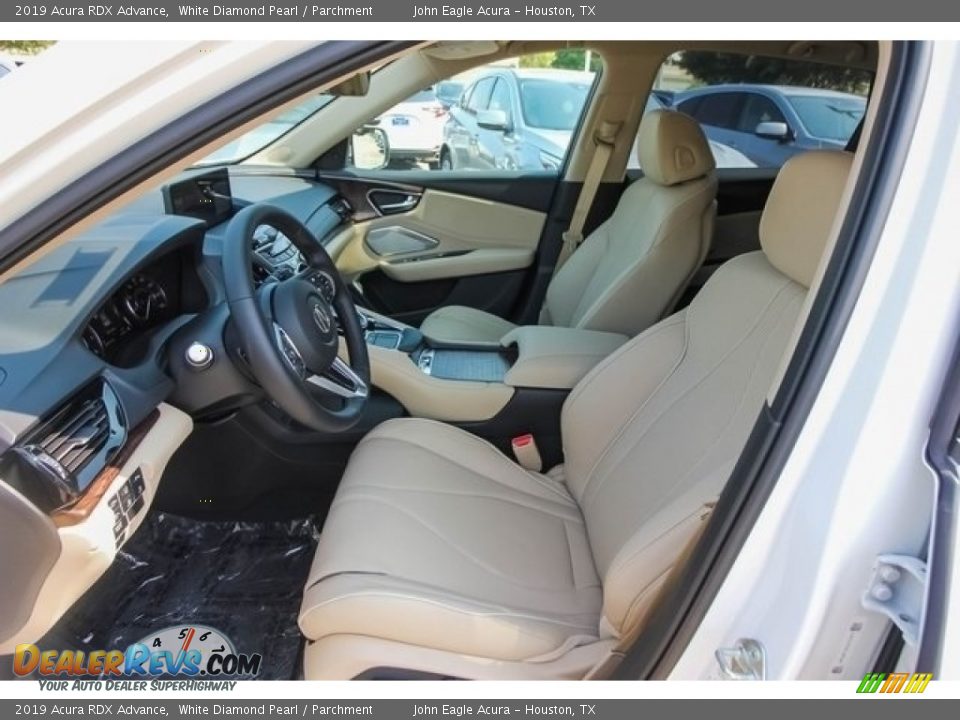 2019 Acura RDX Advance White Diamond Pearl / Parchment Photo #17