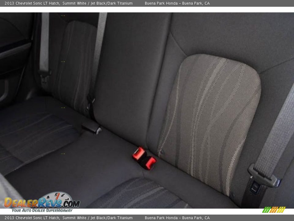 2013 Chevrolet Sonic LT Hatch Summit White / Jet Black/Dark Titanium Photo #18