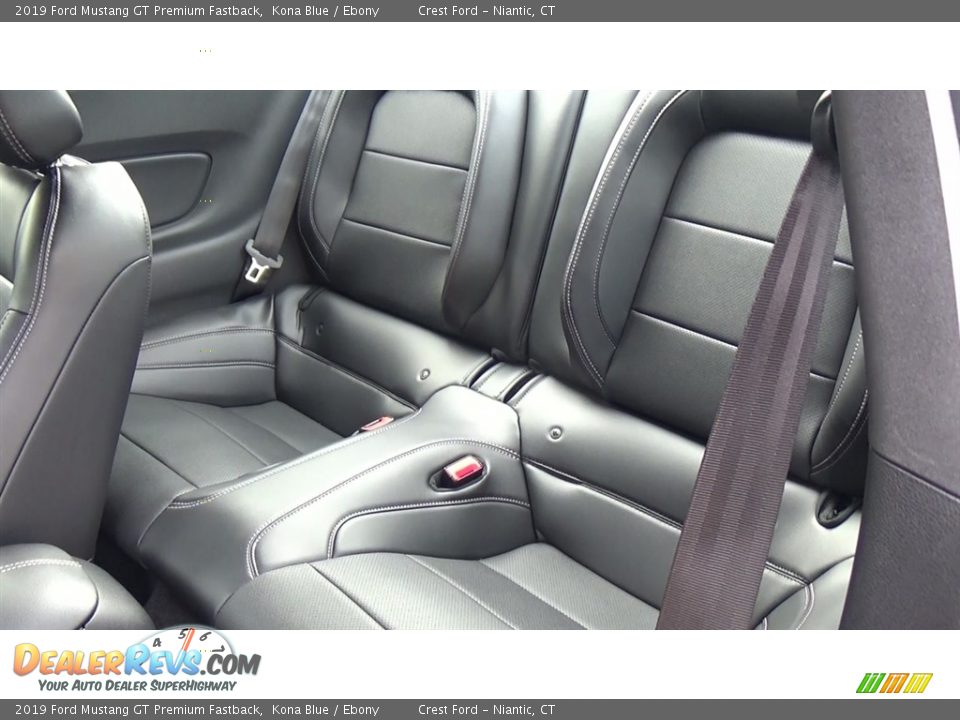 2019 Ford Mustang GT Premium Fastback Kona Blue / Ebony Photo #17