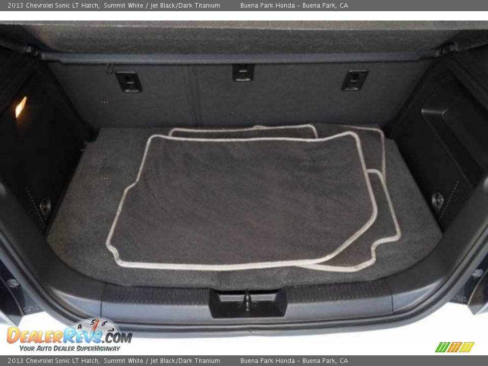 2013 Chevrolet Sonic LT Hatch Summit White / Jet Black/Dark Titanium Photo #19