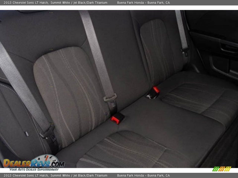 2013 Chevrolet Sonic LT Hatch Summit White / Jet Black/Dark Titanium Photo #21