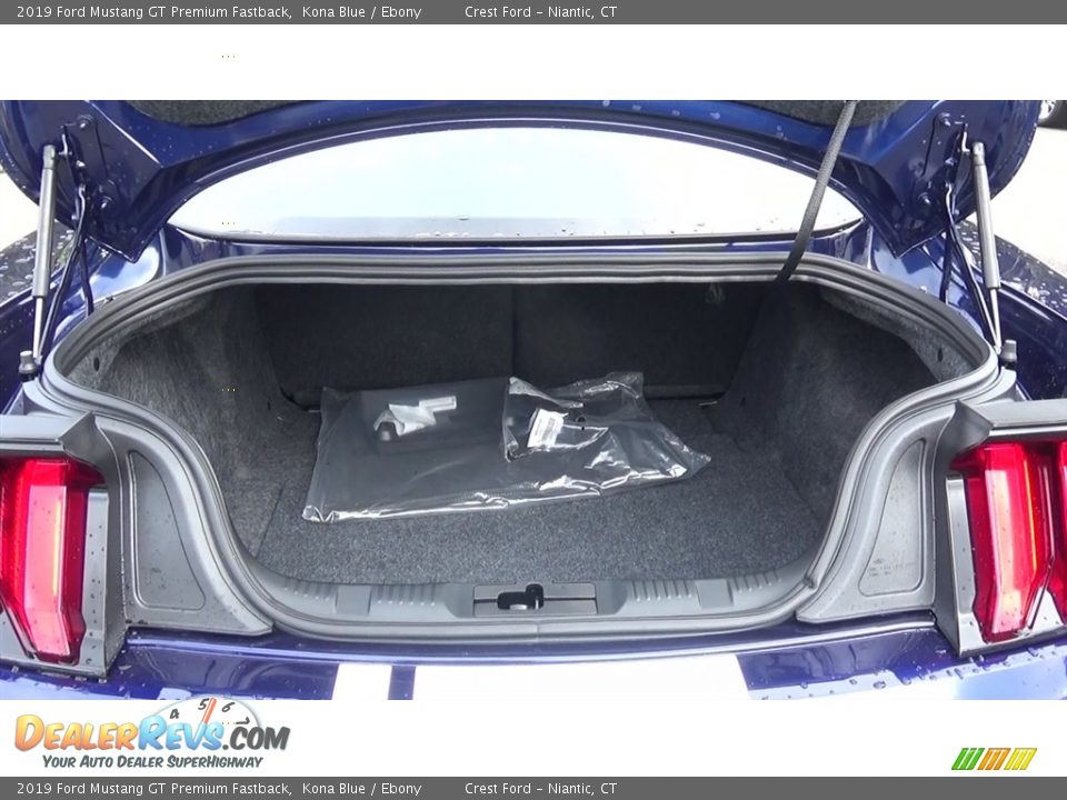 2019 Ford Mustang GT Premium Fastback Kona Blue / Ebony Photo #20