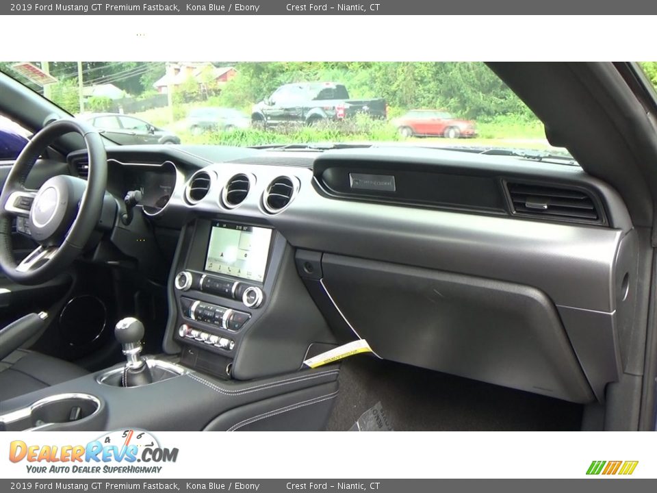 2019 Ford Mustang GT Premium Fastback Kona Blue / Ebony Photo #23