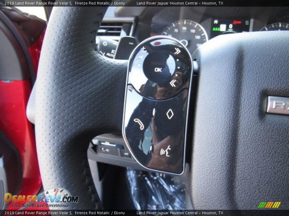 2019 Land Rover Range Rover Velar S Steering Wheel Photo #28