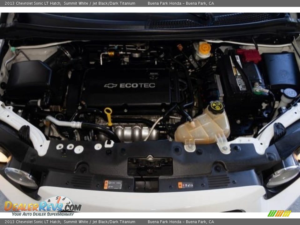 2013 Chevrolet Sonic LT Hatch Summit White / Jet Black/Dark Titanium Photo #31
