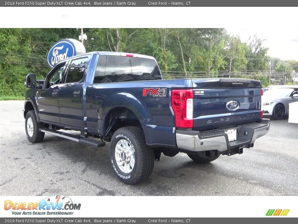 Blue Jeans 2019 Ford F250 Super Duty XLT Crew Cab 4x4 Photo #5