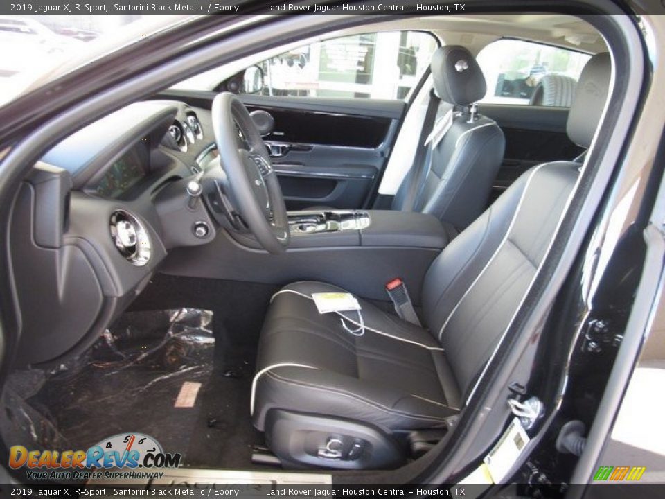 Ebony Interior - 2019 Jaguar XJ R-Sport Photo #3