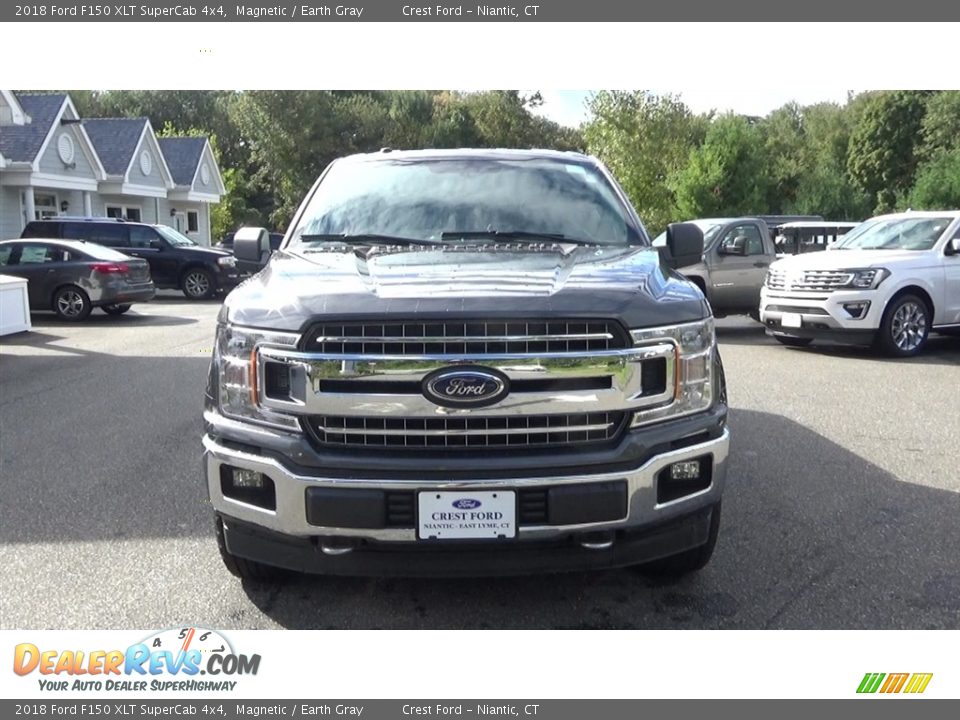 2018 Ford F150 XLT SuperCab 4x4 Magnetic / Earth Gray Photo #2