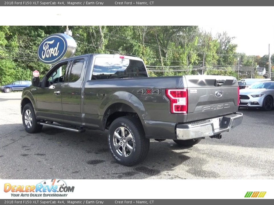 2018 Ford F150 XLT SuperCab 4x4 Magnetic / Earth Gray Photo #5