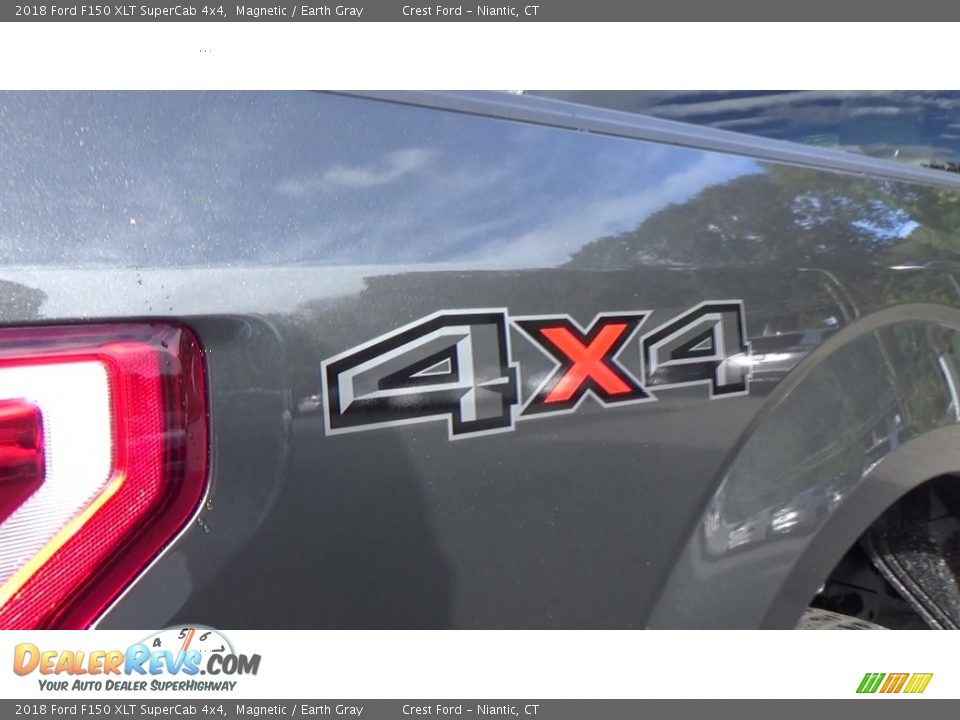 2018 Ford F150 XLT SuperCab 4x4 Magnetic / Earth Gray Photo #9