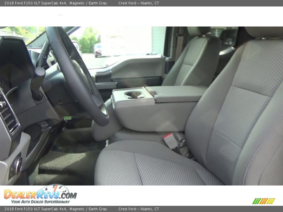 2018 Ford F150 XLT SuperCab 4x4 Magnetic / Earth Gray Photo #11