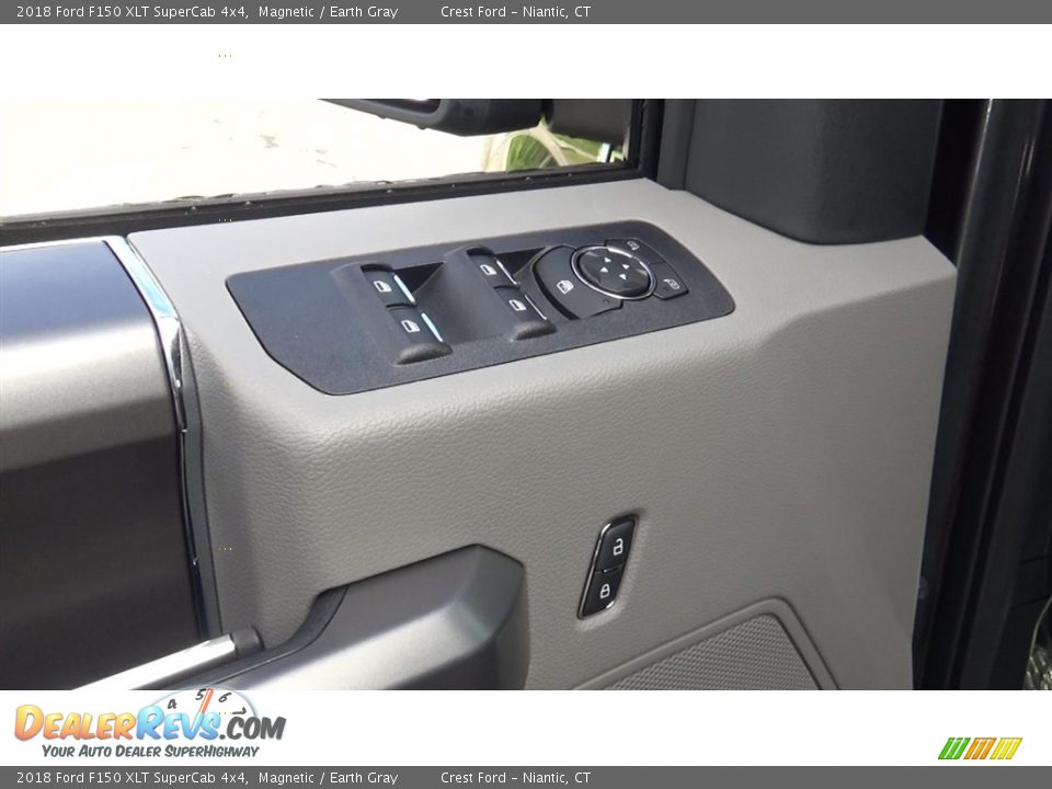 2018 Ford F150 XLT SuperCab 4x4 Magnetic / Earth Gray Photo #12