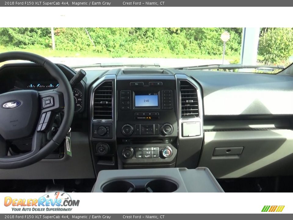 2018 Ford F150 XLT SuperCab 4x4 Magnetic / Earth Gray Photo #18