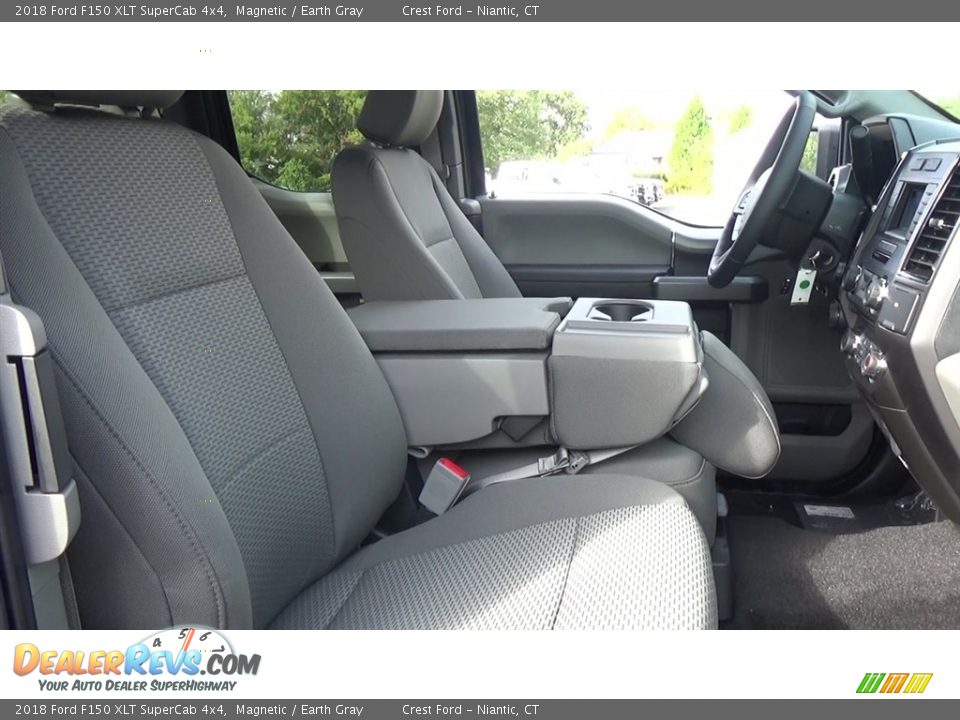 2018 Ford F150 XLT SuperCab 4x4 Magnetic / Earth Gray Photo #23