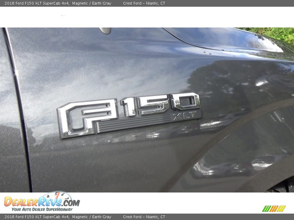 2018 Ford F150 XLT SuperCab 4x4 Magnetic / Earth Gray Photo #25